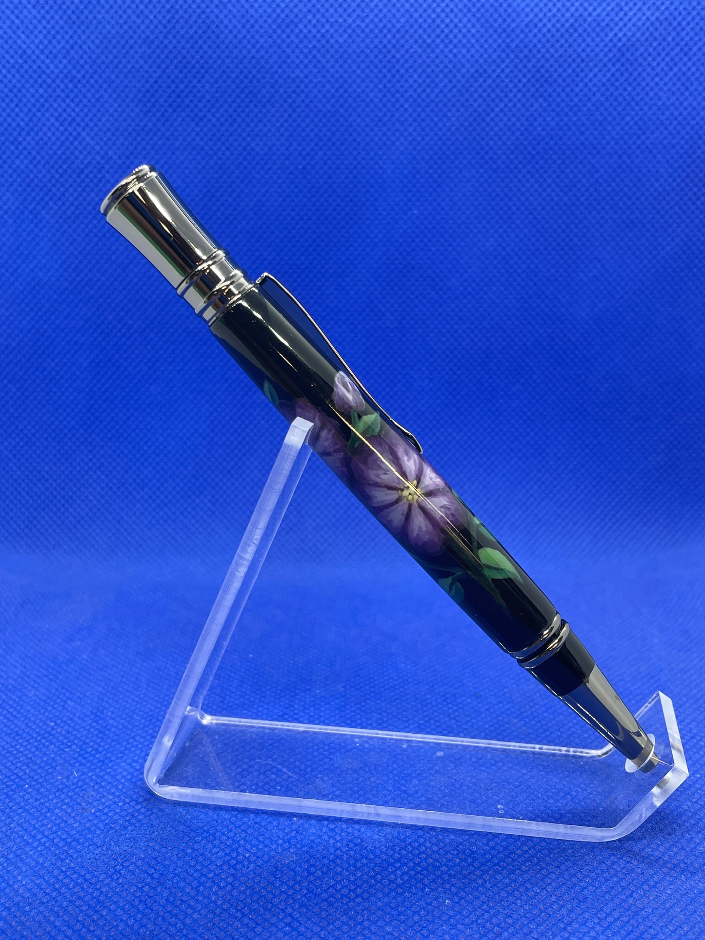 Executive Hand Painted Floral Ballpoint Pen