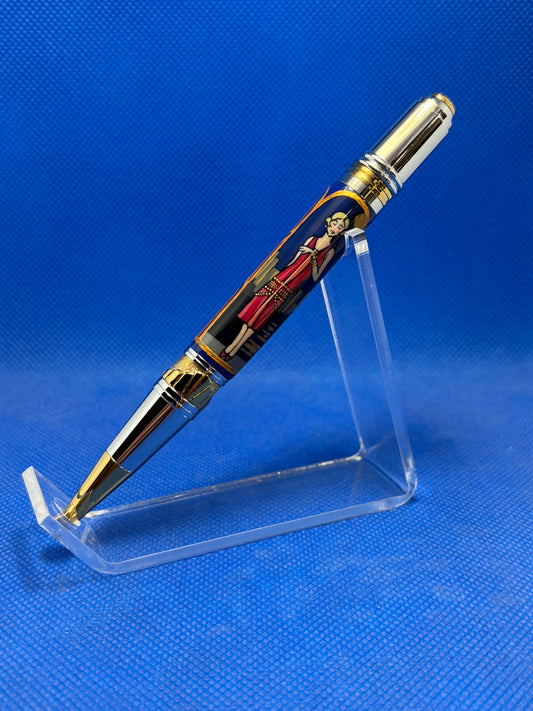Art Deco Ballpoint Pen
