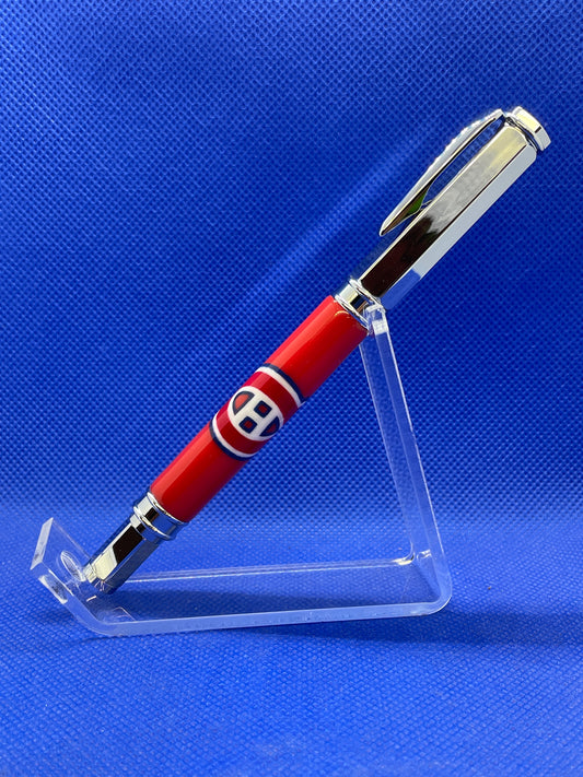 Hand Painted Vertex Rollerball Pen