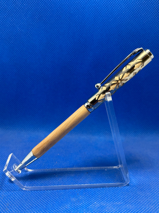 Decorative Slimline Ballpoint Pen